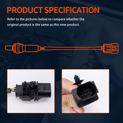 HiSport Oxygen Sensor - Compatible with Mercury Marine Outboard Engine 175hp 200hp 225hp 300hp 350hp 400hp 450hp 500hp 600hp Replaces 8M0142695