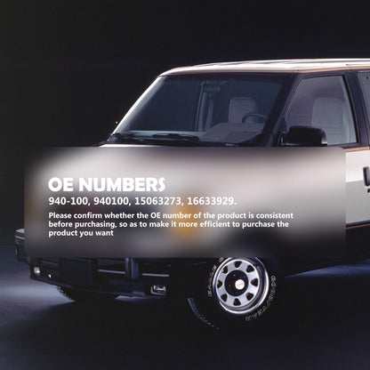 HiSport Door Latch Lock Actuator 15063273 16633929 Front Left Driver Side Compatible with Chevrolet Astro 1992-2005, Replacement for GMC Safari 1992-2005, 4.3L