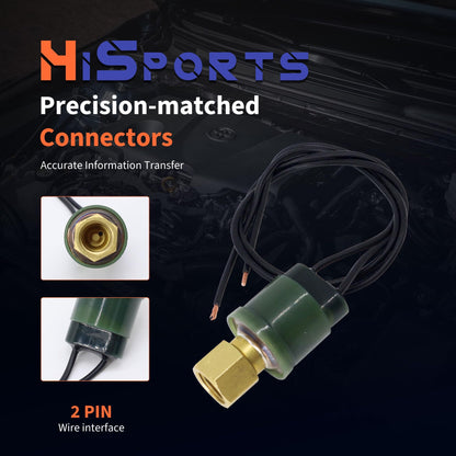 HiSport SW 9056C HVAC Pressure Switch - Compatible with International 2125 2155 2276 2375 2524 2554