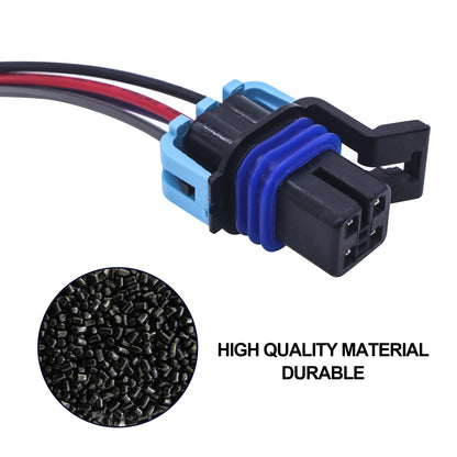 HiSport Multi Purpose Electrical Pigtail for Fuel Pump for O2 Sensor 4-Way Female Wiring Harness Connector Replace PT2054,15305876,12167154,15305876,88988598