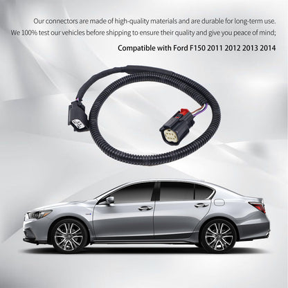 HiSport BL3Z14A411A Rear View Back Up Camera Wiring Harness - Compatible with Ford F-150 2011 2012 2013 2014 - Replace BL3Z-14A411-A