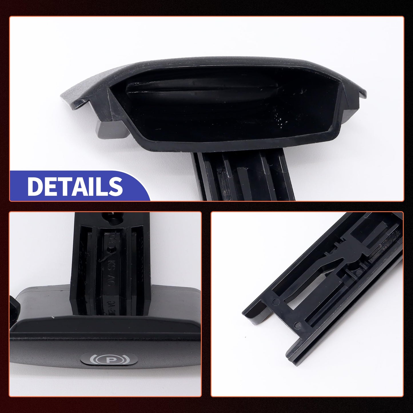 HiSport A2044270020 Brake Release Handle- Compatible with Mercedes-Benz C E CLS GLK Class X204 W204 W207 W218 W212 2008-2016