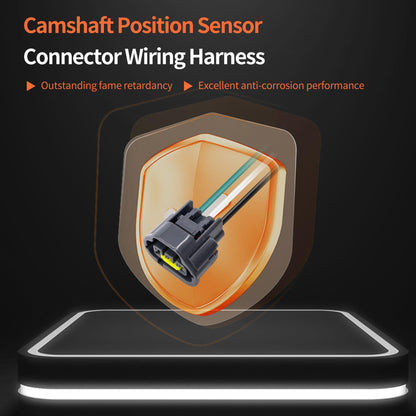 HiSport Camshaft Position Sensor Connector Wiring Harness 5019962AA Compatible with Dodge Ram 1500 2500 3500, B1500 B2500 B3500, Replacement for Jeep Grand Cherokee, Chrysler 300, S-2099 S2099