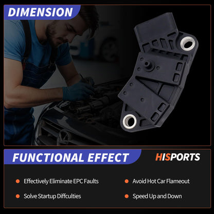 HiSport Crankshaft Position Sensor - Acura RL MDX RL TL TL MDX Compatible with Honda Odyssey Pilot Ridgeline Accord 2003-2010 3.0L 3.2L 3.5L 3.7L - Replace 37500RCAA01