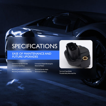 HiSport Throttle Position Sensor Comaptible with Chrysler Caravan 2000-2005,Pacifica 2004-2006,Town & Country 2001-2007,Comaptible with Dodge Plymouth