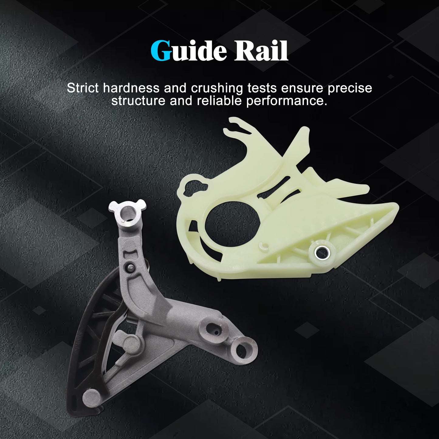 HiSport Engine Oil Pump Timing Drive Chain Set - Compatible with BMW 320i 328i xDrive 428i 528i X1 xDrive28i X3 xDrive28i X4 xDrive28i - Replace 11417605366 11417605367