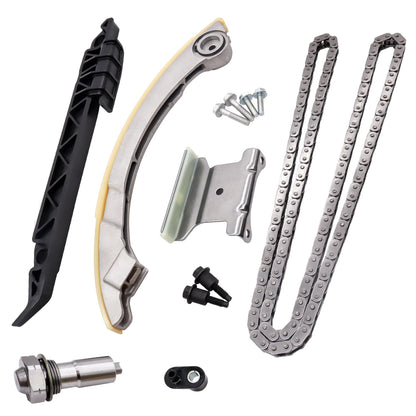 HiSport Engine Timing Chain Kit - Compatible with Buick Allure Chevrolet GMC Terrain Pontiac G5 G6 Pursuit Solstice 9-3X 9-5 Saturn Aura Ion L300 Sky Vue SAAB 9-3 9-3X 9-5 Oldsmobile Alero TKC8002