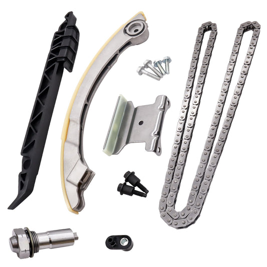 HiSport Engine Timing Chain Kit - Compatible with Buick Allure Chevrolet GMC Terrain Pontiac G5 G6 Pursuit Solstice 9-3X 9-5 Saturn Aura Ion L300 Sky Vue SAAB 9-3 9-3X 9-5 Oldsmobile Alero TKC8002