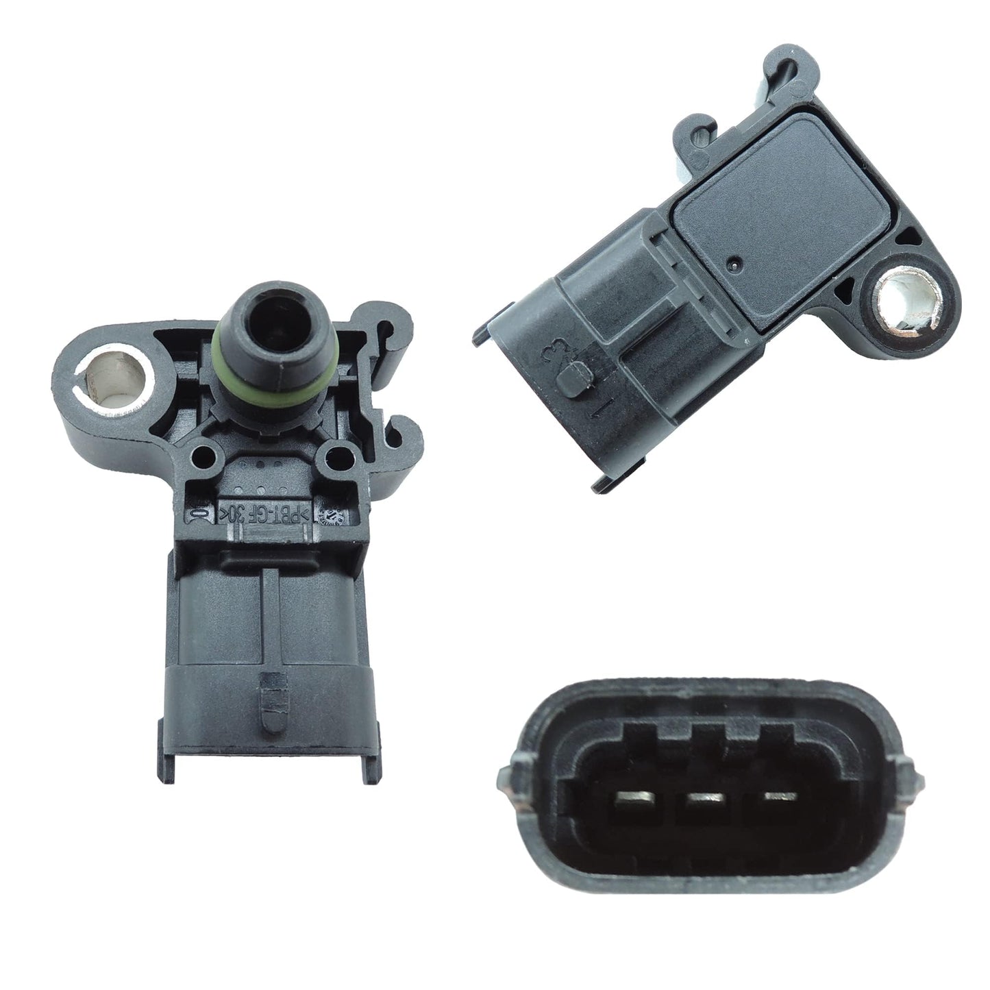 HiSport 55573248 Manifold Absolute Pressure Sensor MAP Compatible with Buick Enclave Envision, Cadillac ATS, Chevrolet Chevy Aveo Camaro Equinox Express, GMC Acadia, Pontiac G3, Saturn Aura