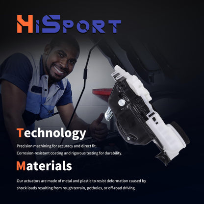 HiSport Front Left Driver Door Latch Lock Actuator 931-494 Compatible with Toyota Tacoma 2005-2015, Yaris 2007-2015, Prius 2006-2012, FJ Cruiser 2007-2014, Avalon 2005-2012