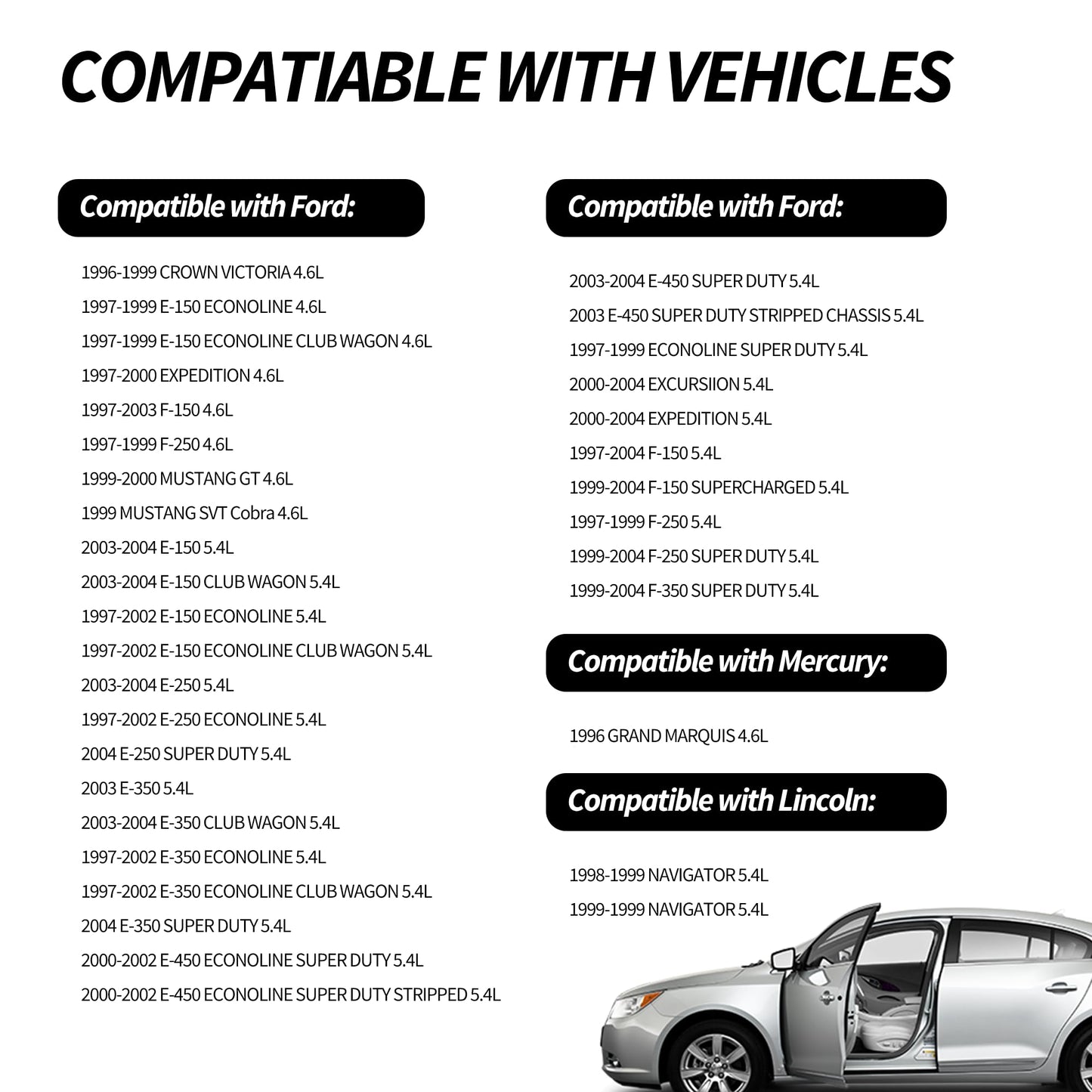 HiSport VS50481R Valve Cover Gasket Seal - Compatible with Ford Mercury Lincoln 4.6L 5.4L Engine - Replace F6AZ6584DA