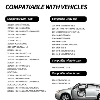 HiSport VS50481R Valve Cover Gasket Seal - Compatible with Ford Mercury Lincoln 4.6L 5.4L Engine - Replace F6AZ6584DA