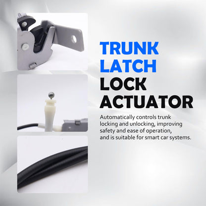 HiSport Trunk Upper Door Latch with Cable 6C2Z-1543286-AA Cargo Driver Side Compatible with Ford E-150 1992¨C2009, E-250 1992¨C2009, E-350 1992¨C2007