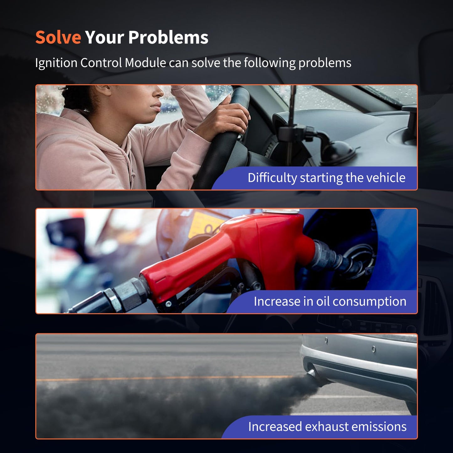 HiSport 1181 Ignitor Electronic Ignition Conversion Kit - Compatible with AMC Buick Checker Chevy Cadillac Jeep Oldsmobile Pontiac Studebaker 1956-1974