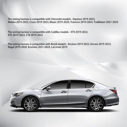 HiSport Auto Start Stop Disable Delete Canceller Disabler Wiring Harness - Compatible with Chevrolet Equinox Malibu Cadillac XT4 XT5 CT6 Buick Enclave Encore