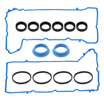 HiSport VS50805R Valve Cover Gasket Seal - Compatible with Dodge Charger Challenger Chrysler 200 300 Town & Country Durango Grand Caravan Cherokee Wrangler Ram 1500 3.2L 3.6L