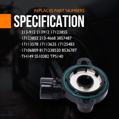 HiSport 213-912 Throttle Position Sensor - Compatible with Chevry Silverado 1500 Astro Blazer Express 1500 Express 2500 Monte Carlo Silverado 3500 1993-2007