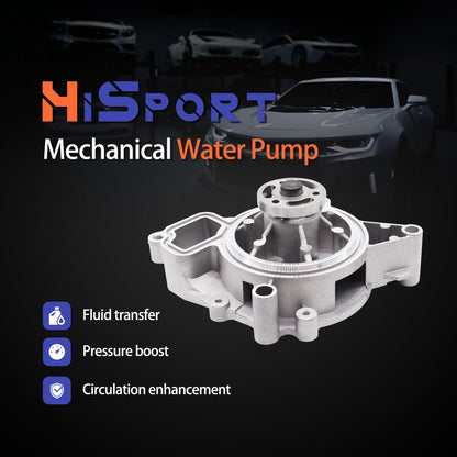 HiSport Engine Water Pump AW5092 252-821 89036356 Replacement for Buick Chevy GMC Pontiac 2001-2017 Saab Saturn Allure LaCrosse Regal Malibu Cavalier Classic Cobalt Equinox Oldsmobile Alero