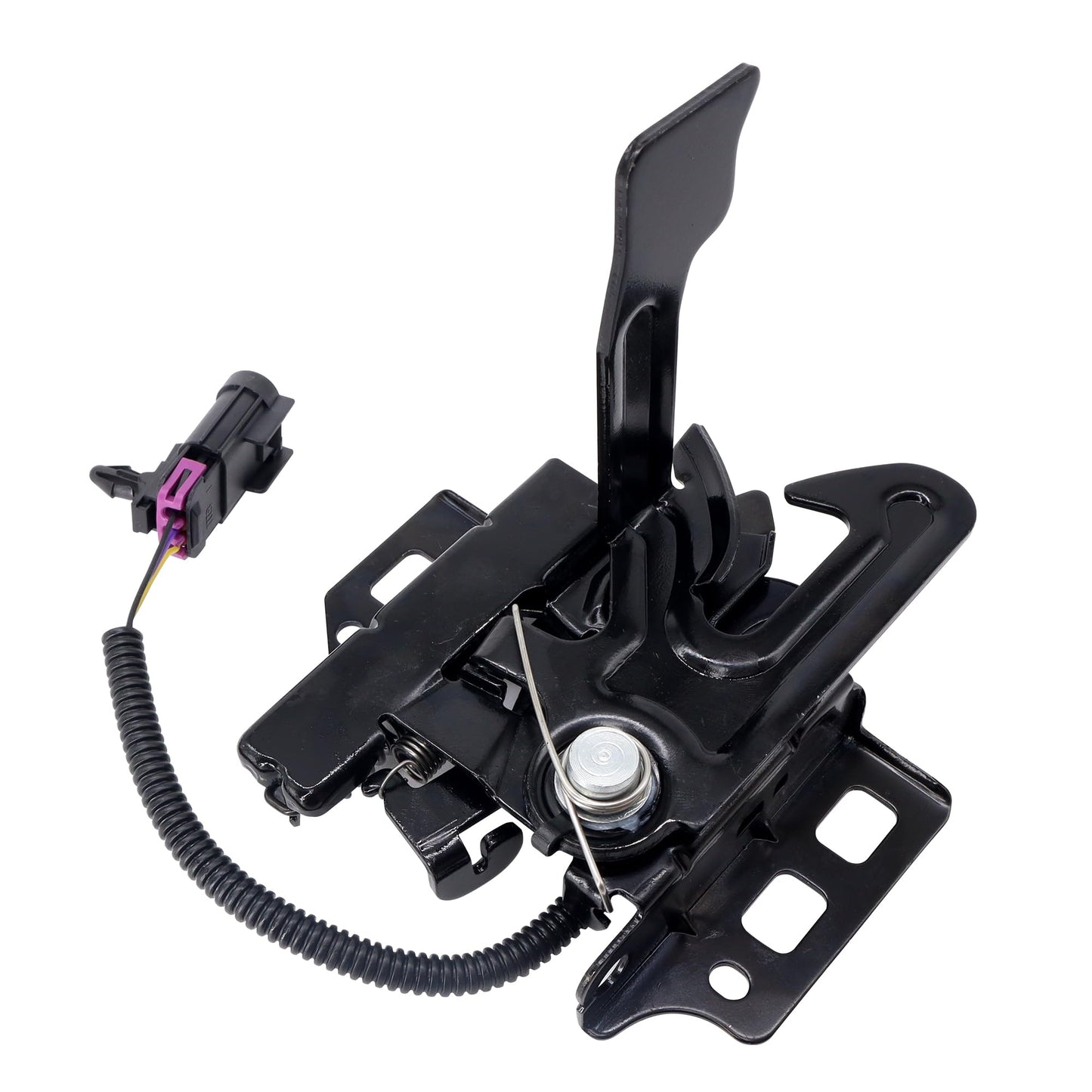 HiSport Front Hood Latch Lock with Sensor and Switch Assembly Compatible with Chevrolet Cheyenne Avalanche Silverado Tahoe GMC Yukon Sierra Cadillac Escalade Replaces 15139168 20763454 20763655