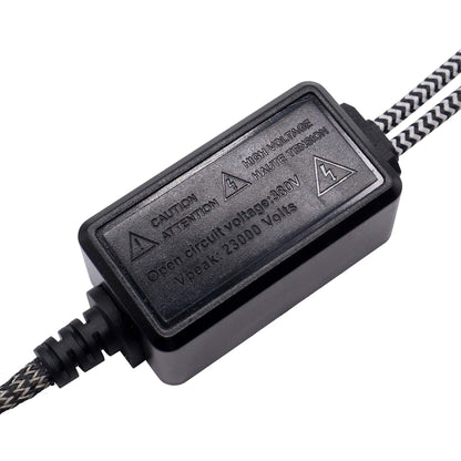 HiSport HID Headlight Ballast Control Module Unit Compatible with Bulb H11 H7 H8 H9 H4 H1 9005 9006 9007, 2PCS