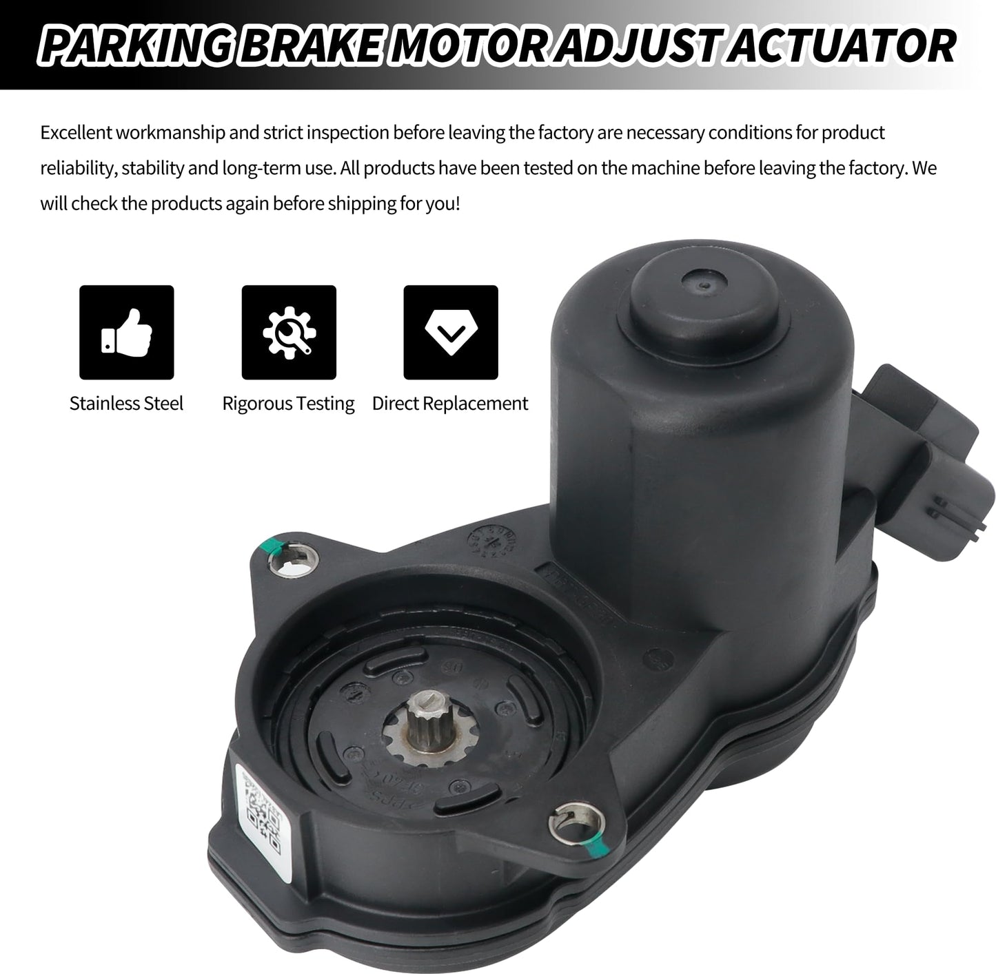 HiSport Parking Brake Actuator GML8268EX - Compatible with Mazda 3 2017-2018 2.0L 2.5L 6 2016 2017 2018 2019 2020 2.5L Cx-3 2019 2020 2021 2.0L - Replaces GV9S268EX GMY02671XG GMY02661X