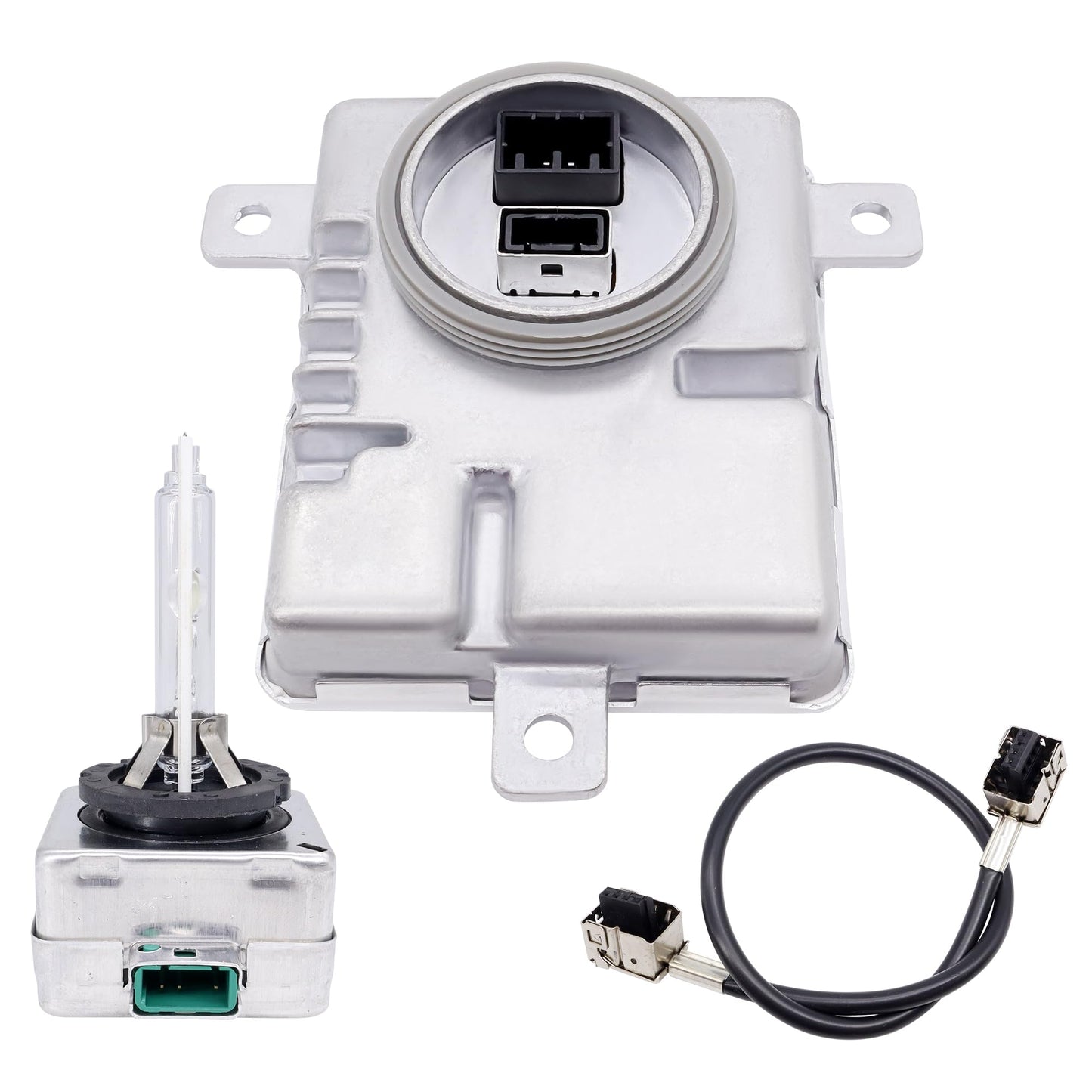 HiSport 68170821AA Xenon HID Ballast Headlight Control Unit with D3S 35W Bulb Kit Compatible with Chrysler 300 2011-2020, Includes Igniter & Headlamp Ballast,W003T21971, BAM92-143700, 8K0941597