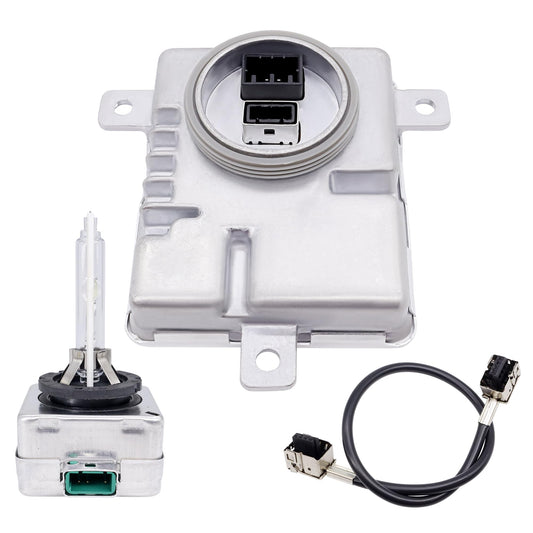 HiSport 68170821AA Xenon HID Ballast Headlight Control Unit with D3S 35W Bulb Kit Compatible with Chrysler 300 2011-2020, Includes Igniter & Headlamp Ballast,W003T21971, BAM92-143700, 8K0941597