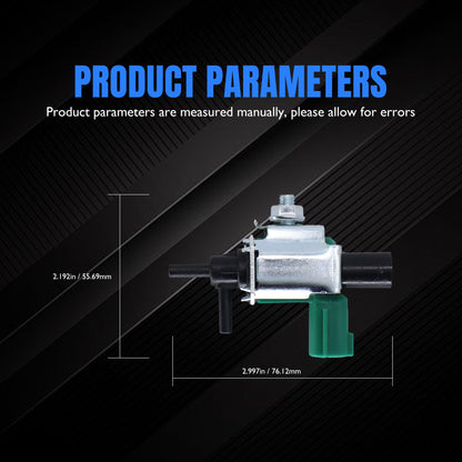 HiSport Vacuum Solenoid Valve - Compatible with Mazda 3 2004-2013 5 2012-2013 6 2009-2013 CX-7 2007-2012 - Replace K5T46588 K5T46597