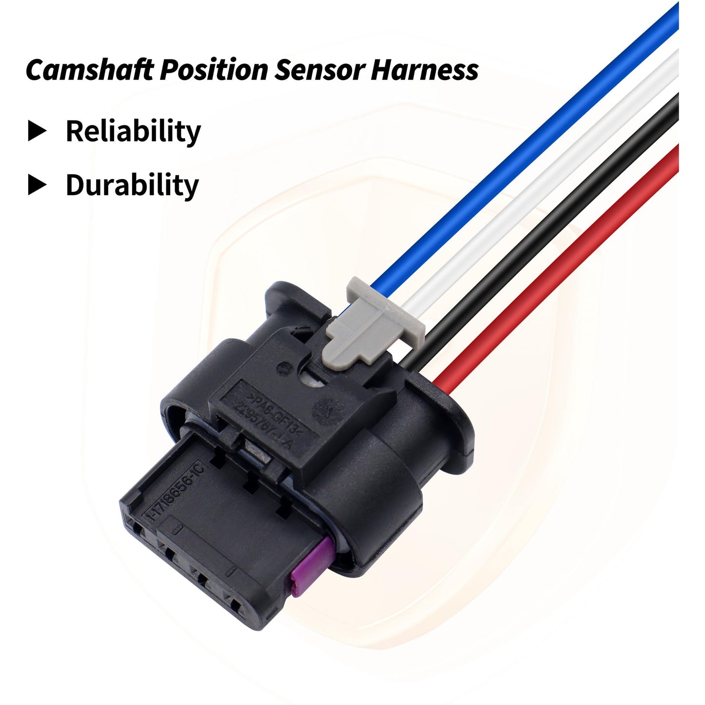 HiSport 05149141AF Camshaft Position Sensor Connector Compatible with Dodge Avenger 2011-2014, RAM 1500 2013-2020, Chrysler 200 2011-2017, Jeep Cherokee 2014-2020, Hyundai Tucson 2016-2017,Volkswagen