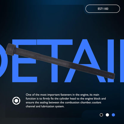 HiSport ES71183 Engine Cylinder Head Bolt Set - Compatible with Toyota Highlander 2001-2007 Camry 2002-2006 Solara 2002-2006 RAV4 2001-2005 2.0L 2.4L