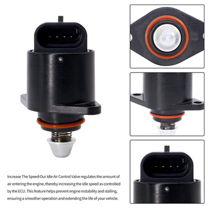 HiSport Fuel Injection Idle Air Control Valve Compatible with Buick Century,Electra,LeSabre,Reatta,Riviera,Skykark;Oldsmobile 98,Achieva,Cutlass Calais,Cutlass Ciera,Cutlass Cruiser,Delta 88#2H1040