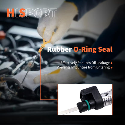 HiSport Transmission Oil Level Dipstick - Compatible with Nissan Altima Rougue 2.5L Replacement 31086-JA00A