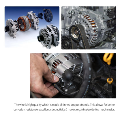 HiSport 27060-0P030 Alternator Regulator Connector Compatible with Toyota FJ Cruiser 2007-2009, Tacoma 2005 2006 2007 2008 2009 2010 2011 2012 2013 2014 2015, Tundra 2005-2010 Replace 210-0608