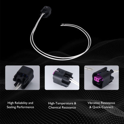 HiSport 15306137 Variable Valve Timing (VVT) Solenoid Connector Compatible with Buick Lacrosse Regal Verano, Chevrolet Captiva Malibu Equinox, Chevy Express, GMC Savana, Pontiac G5 G6, Saturn Aura