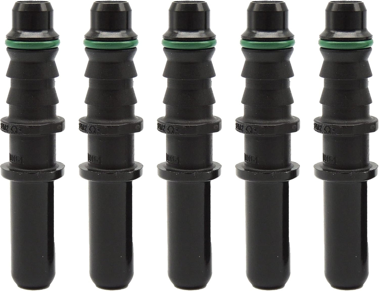 HiSport 5pcs Male Connector - Fuel Line Hose Straight Quick Release 7.89mm ID6 for Auto