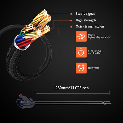 HiSport 16AWG Multi Purpose Electrical Connector Wiring Harenss Replacement for Chevrolet Chrysler Dodge Ford GMC Jeep Ram Western Star trucks Replace 9245205