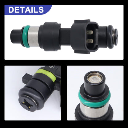 HiSport Fuel Injectors FBY2850 Replacement For Nissan Versa Cube Sentra NV200 2007-2014 Replace 16600-EN200 4PCS