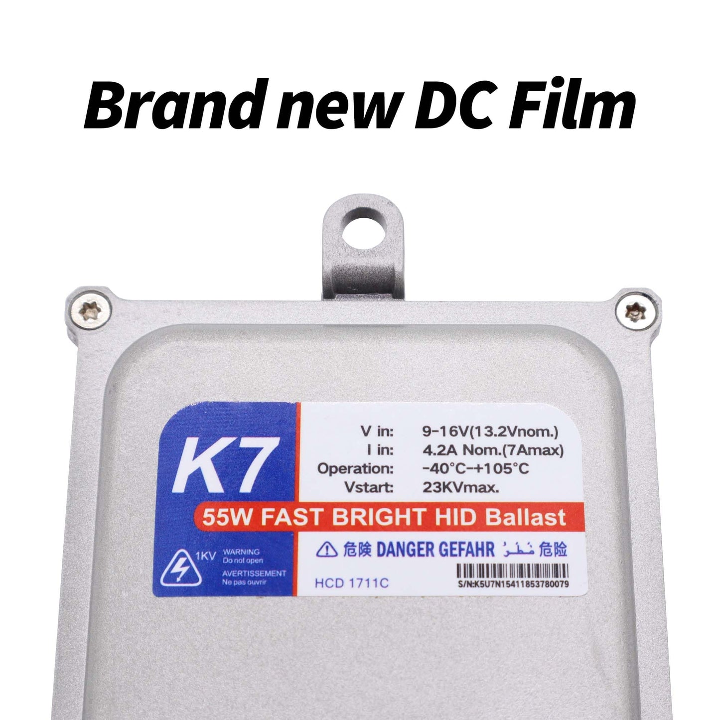 HiSport HID Headlight Ballast Control Module Unit Compatible with Bulb H11 H7 H8 H9 H4 H1 9005 9006 9007, 2PCS