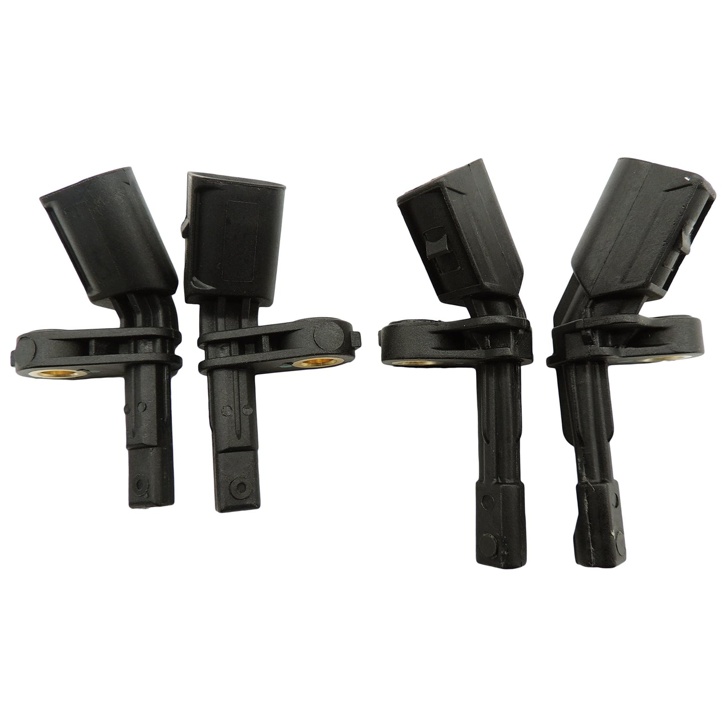 HiSport ABS Wheel Speed Sensor - Front Rear Left & Right Location, Compatible with Audi A3/Q3/TT VW Beetle/CC/EOS/Golf/GTI/Jetta/Passat/R32/Rabbit, Pack of 4