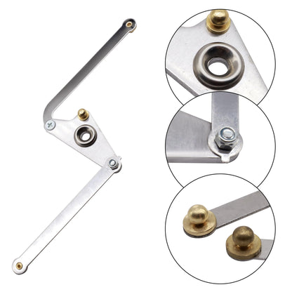 HiSport 2721402401 Intake Manifold Air Flap Runner Lever Repair Compatible with Mercedes Benz C280 C300 C350 CL550 CLK350 CLK550 CLS550 E280 E300 E350 E550 GL450 GL550 M272 V6 M273 V8 Engine