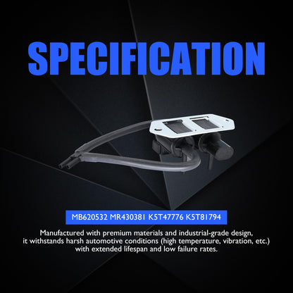 HiSport Vacuum Control Switch Solenoid Valve - Compatible with Mitsubishi Pajero L200 L300 1994-2007 Montero 2001-2006 - Replace MB620532 MR430381 K5T47776 K5T81794