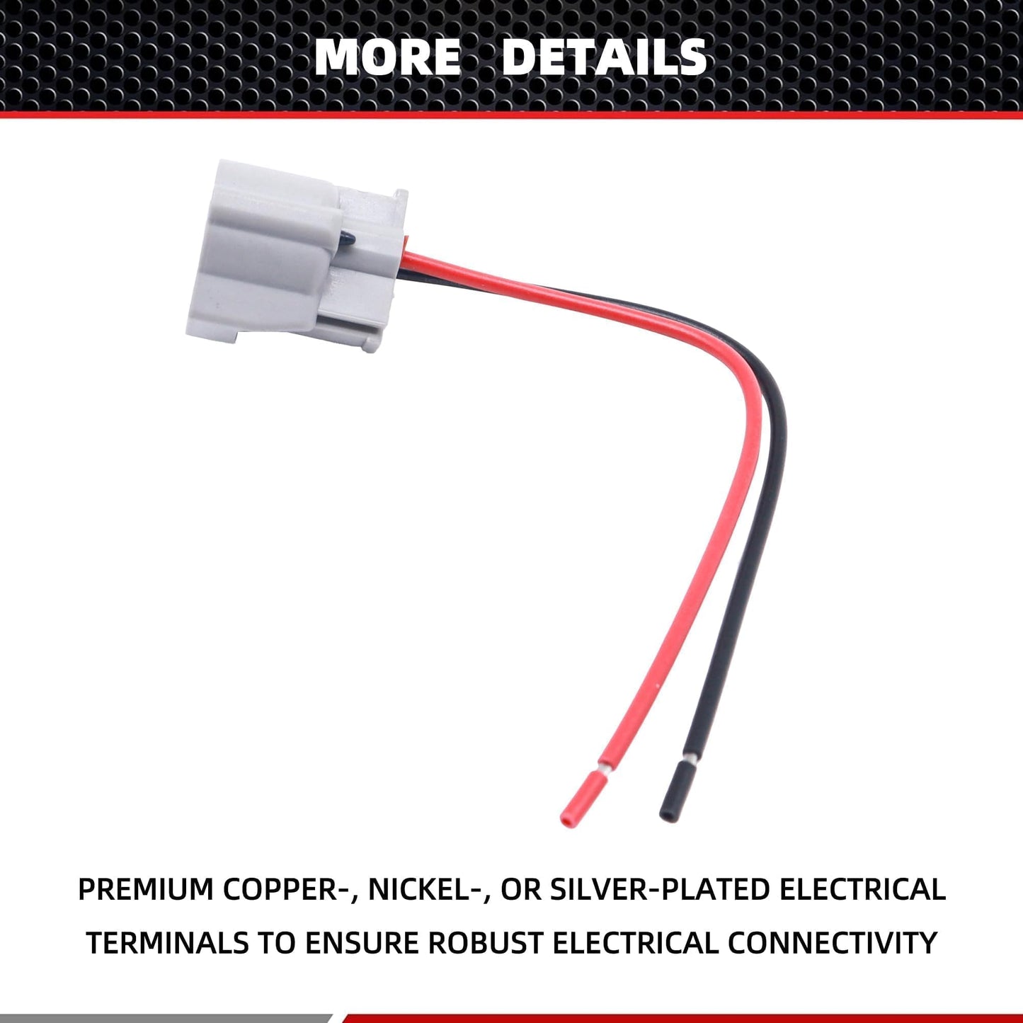 HiSport 88988460 Variable Valve Timing (VVT) Solenoid Connector Compatible with Chevrolet, GMC, Hyundai, Kia, Lexus, Pontiac, Saturn, Scion, Subaru, Suzuki, Toyota 4Runner