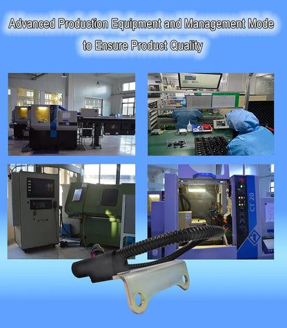 HiSport 56027870 Crankshaft Position Sensor Compatible with Dodge B1500 1997-1998, B2500 B3500, Dakota 1997-2003, Durango 1998-2003, RAM 1500 2500 3500 Pickup Van, Jeep Grand Cherokee 1997-1998