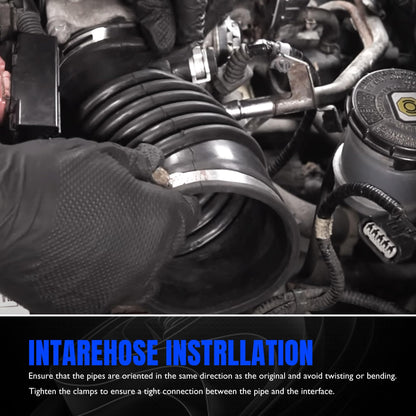 HiSport Air Intake Hose Intake Filter Tube - Compatible with Acura MDX ZDX 2010 2011 2012 2013 Replaces 17228-RYE-A10