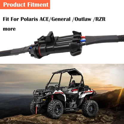 HiSport ATV Stator Connector Repair Harness Kit - Compatible with Polaris RZR Ranger UTV ATV Burnt Wire