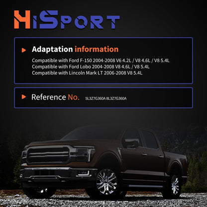 HiSport 600-911 Transfer Case Motor - Compatible with Ford F-150 2004-2008 Lobo 2004-2008 Compatible with Lincoln Mark LT 2006-2008 - Replace 5L3Z7G360A 8L3Z7G360A