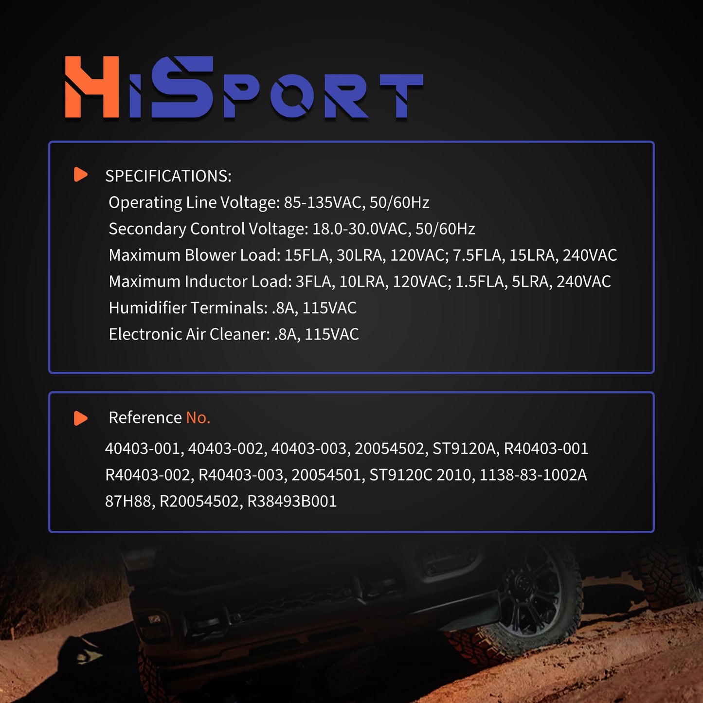 HiSport R40403-003 Furnace Blower Control Circuit Board - Compatible with Armstrong Ultra SX80 SX90 Honeywell ST9120C Replaces 40403-001 40403-002 40403-003