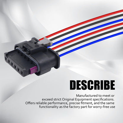 HiSport Tail Light Wire Plug Harness - Compatible with Mini Cooper F55 F56 F57 TailLight Socket 6-Wire - Replace 63217361305