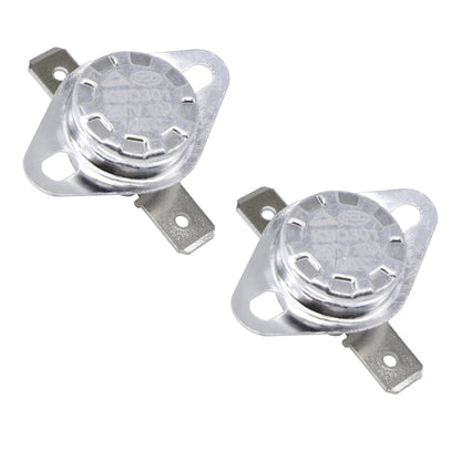 HiSport 37022 Furnace Thermostats Limit Switch 2PCS - Compatible with Atwood Hydroflame RV Furnaces 8516-III 8516-IV 8520-III 8520-IV 8525-III 8525-IV 8531-III 8531-IV 8535-III 190¨H