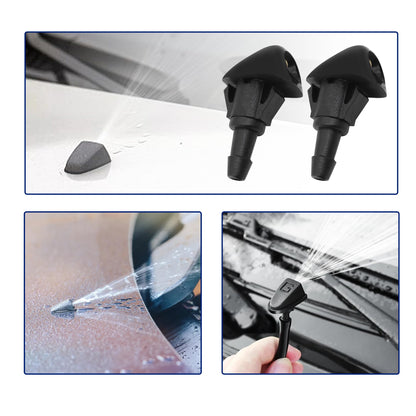 HiSport 76810-S10-A02 Windshield Sprinkler Wiper Nozzle - Compatible with Honda CR-V 1999 2000 2001 2002 2003 2004 Compatible with Acura RL 1999 2000 2001 2002 2003 2004 - (Two Side)